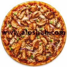 پیتزا دونر مرغ تک نفره