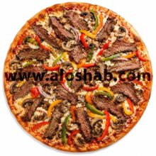 پیتزا تگزاس استیک تک نفره